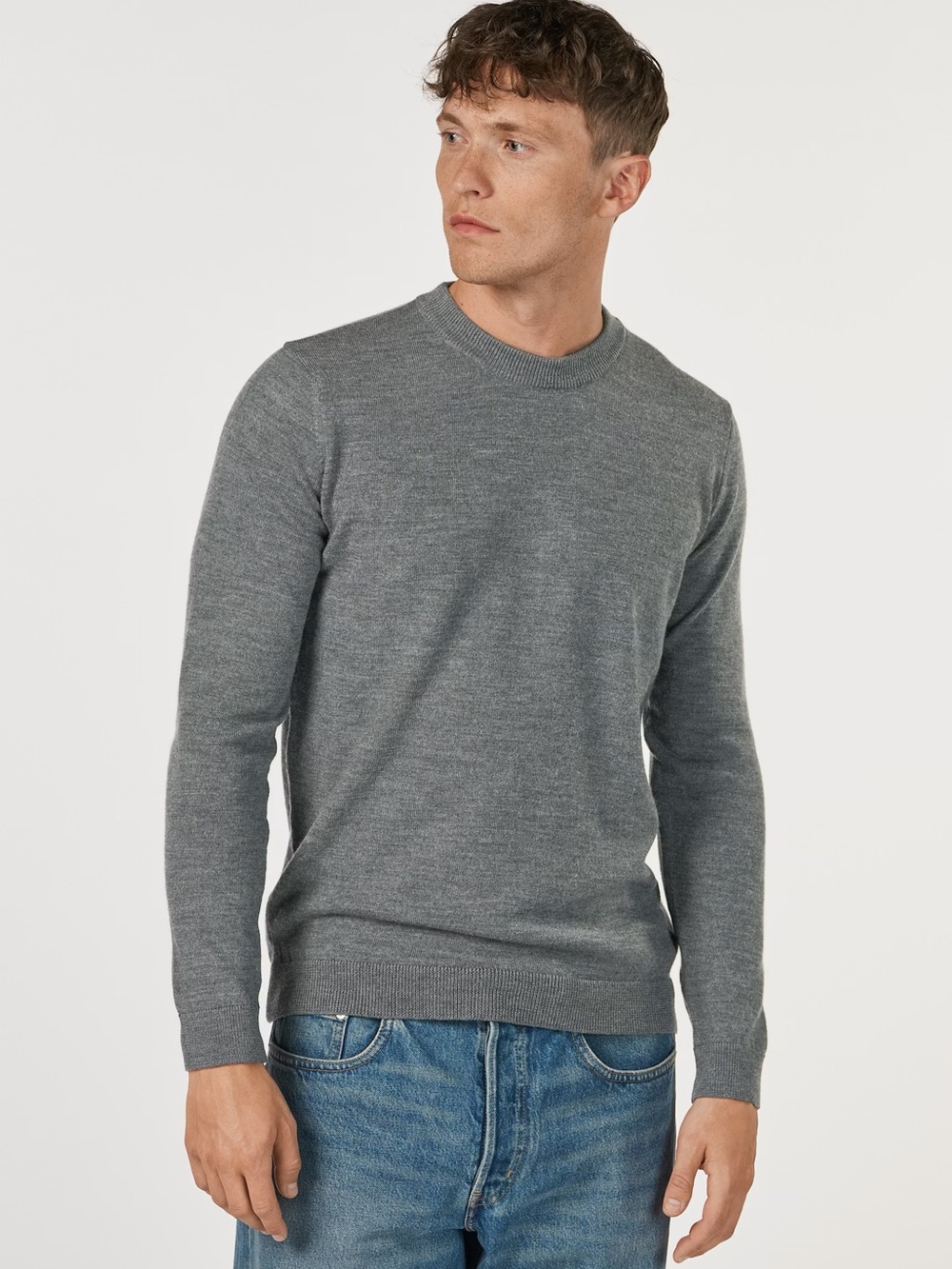Ben Sherman Men’s 100% Merino Wool Sweater